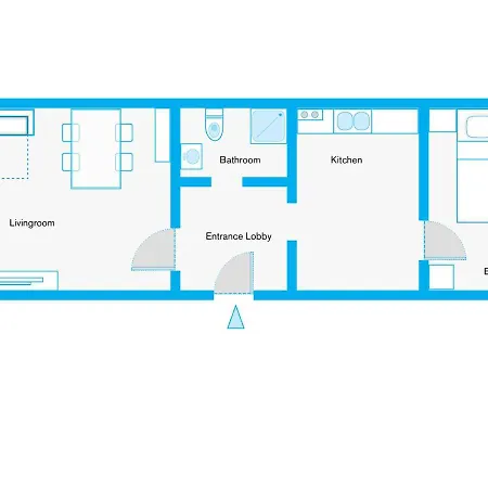 The Gleditsch - Schoeneberg Location, 1br, 1 Living Room, Group Friendly, Ideal For 2 - 4 Guests *